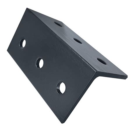 black metal u brackets|heavy duty steel angle brackets.